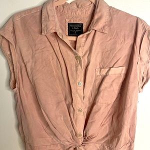 Abercrombie & Fitch Front Tie Top